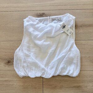 Abercrombie Cowl Neck Crop Top